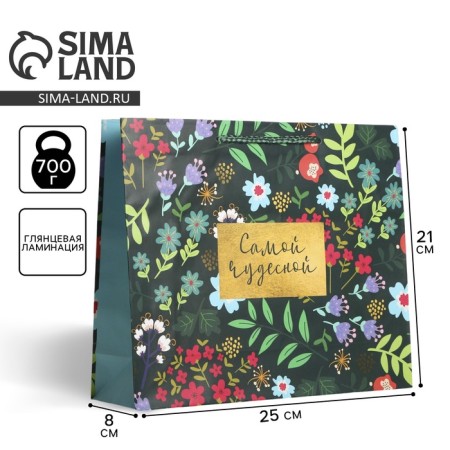 Gift Package Laminated, Packaging, Present for You, ML 25 x 21 x 8 cm-1