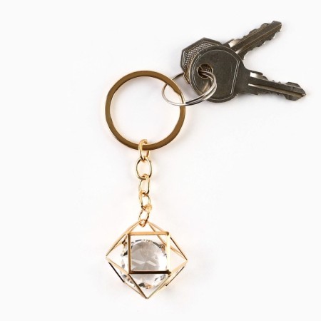 Key keychain "Burn with happiness", 7 x 2 cm-3
