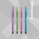 Gel pen Erichkrause R-301 Spring Gel Stick, black ink, node 0.5 mm, letter line 600 meters