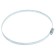 Chervyeric zein clamp, non-heating carriage, diameter 155-178 mm, width 9 mm, galvanized