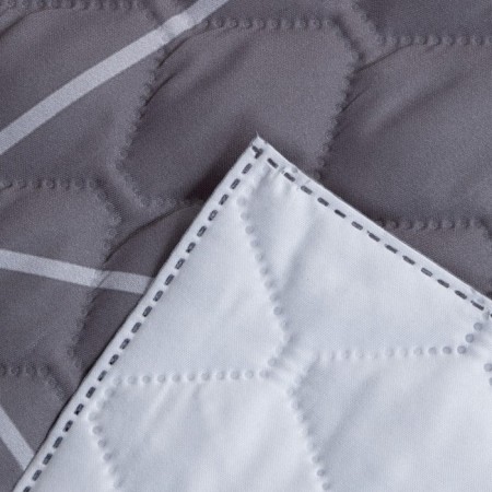 Cover "Ethel" 2 joint venture Grey Haze, 180x210 ± 5 cm, microfiber-2