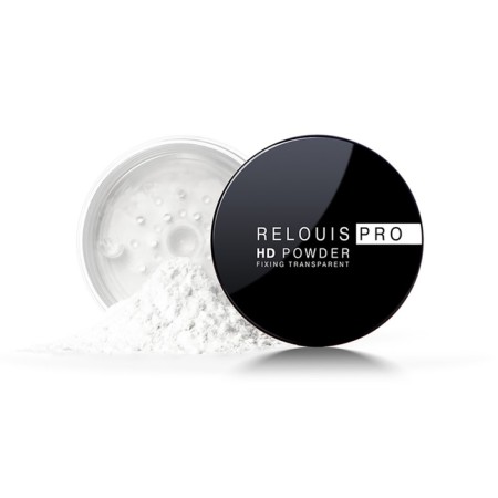 Face powder fixing Relouis Pro HD Powder, transparent color