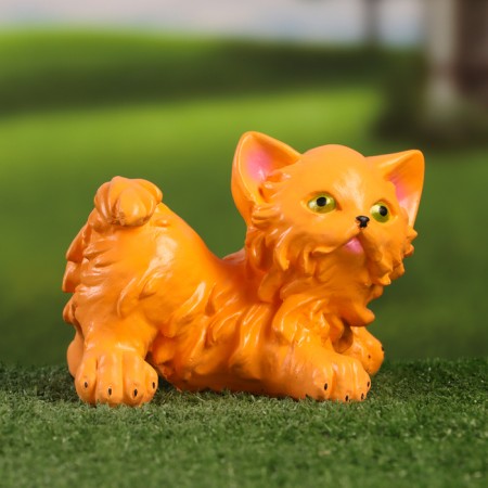 Figure "Red Kitten" 12x15x12cm-1