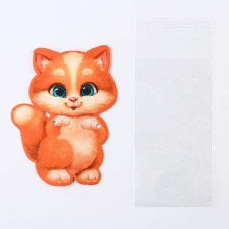 Package for sweets, confectionery packaging, Kitik, 11 x 6 cm-1