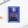 Gift set for graduation "Good luck to you graduate" notebook 5.5cm x 7.5cm 16 sheets, keychain 4cm x 5.5cm