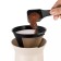 Coffee machine KitFort KT-7190, drip, 680 watts, 0.48/0.4 l, beige-black