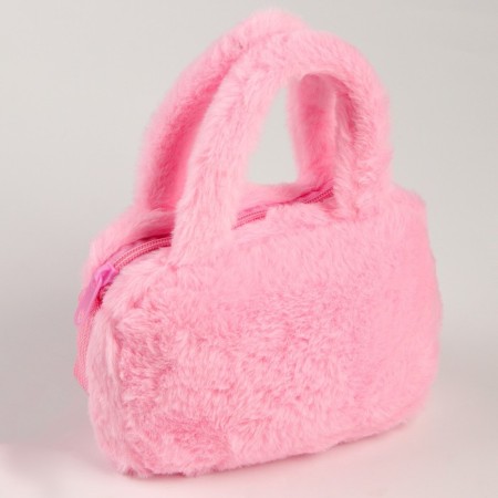 Soft bag "Unicorn", 27 cm, pink color-6