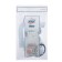 Siphon for sipi "Ani Plast" Grotto a0145SA15, 3 1/2 "x40 mm, with a straight -up overflow, with corrugation