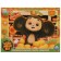 Puzzle in the frame "Cheburashka"