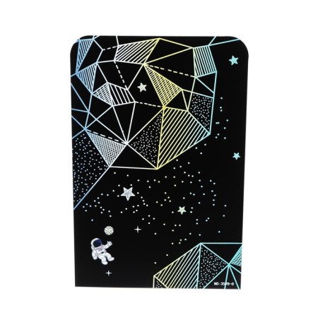 Book stands 2 pieces of space (astronaut)