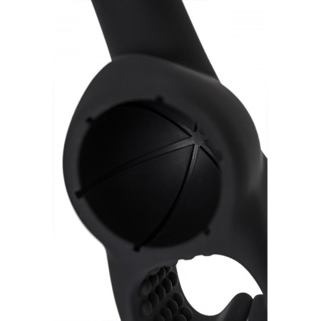 Exchange male nozzle for Domi 2, silicone, black color, 18 cm-2