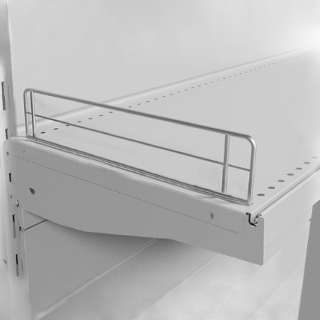 Small side fence for a shelf 300, H-50 mm, zinc-4