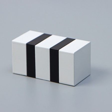 Tip on the cornice d = 19 mm "Crocus", the color is white-1