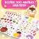 Book of creative classes “Cool girls”, with stickers, 64 p.