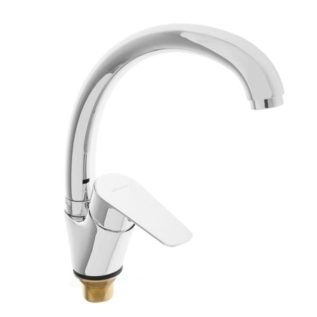 Accoona A4065 kitchen mixer, one -leaf, with nut, chrome