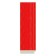 Mirror in the baguette frame, red wave 89 mm, 70x90 cm