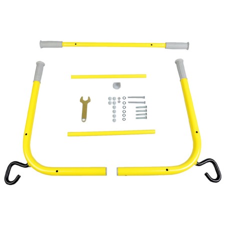 Horizontal bar 2 in 1 DOP1, lemon color-2