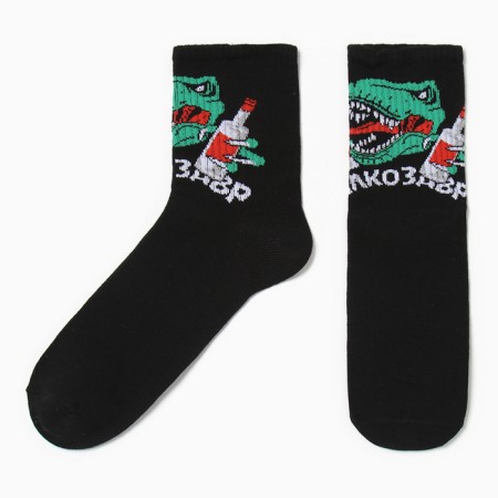 Men's socks KAFTAN "Alcosaur" p. 41-44 (27-29 cm)
