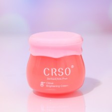 Moisturizing lip balm with peach