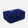 Road cosmetic bag on lightning, blue color