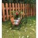 59-341 Bicycle stand 59-341 with wood 54x41x47 cm