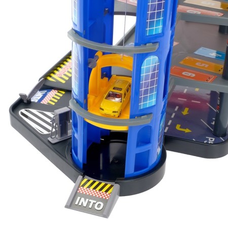 Parking "Mega Parking", 6 metal machines + rug-2