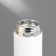 Thermos with a temperature indicator Mode Forrest, 500 ml black and white, retains heat 8-10 hours