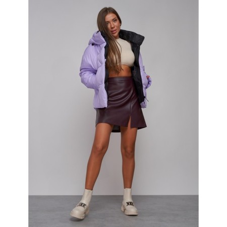 Winter jacket, size 48, purple color-16