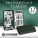 Manicure set, 12 items, in case, emerald color