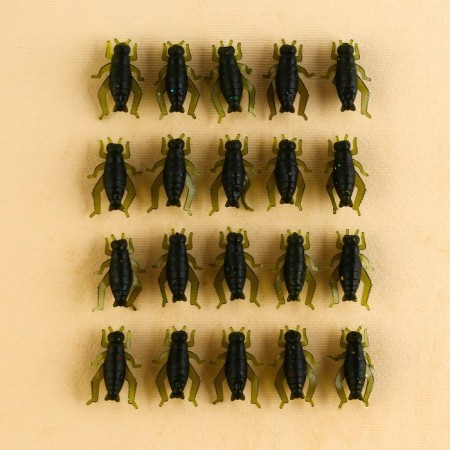 Silicone bait "No tail, no scales", 20 pcs, 0.6 g, 2.5 cm-1