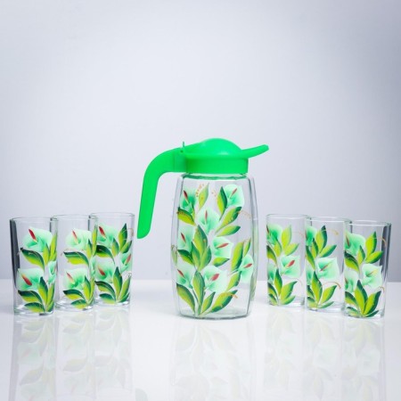 Set for Kalla's juice art painting, 6 glasses 1250/200 ml-8