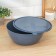 Saladnik with a STONE lid, 5 l, color dark stone