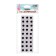 Glue -based eyes, set 27 pcs., Size 1 pc: 1.2 cm