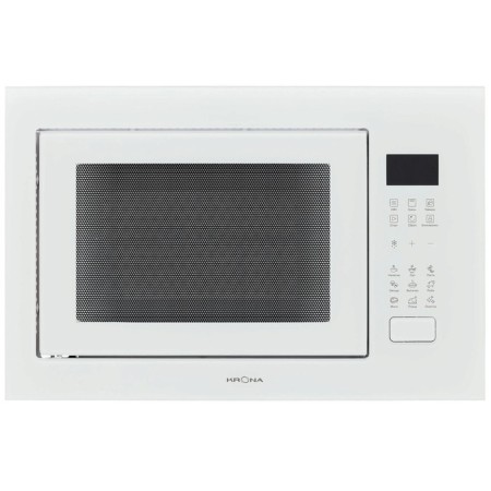 Built -in microwave oven Krona Rein 60 WH, 900 W, 25 l, 8 modes, grill, white