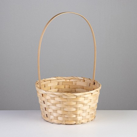 A set of wicker baskets (bamboo), 16xh10/32 cm, 18xh10/34 cm, 21xh10/36 cm, 3 pcs-2