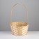 A set of wicker baskets (bamboo), 16xh10/32 cm, 18xh10/34 cm, 21xh10/36 cm, 3 pcs