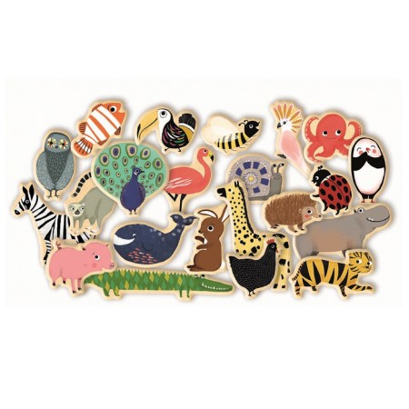 Magnetic game "Animals"-1