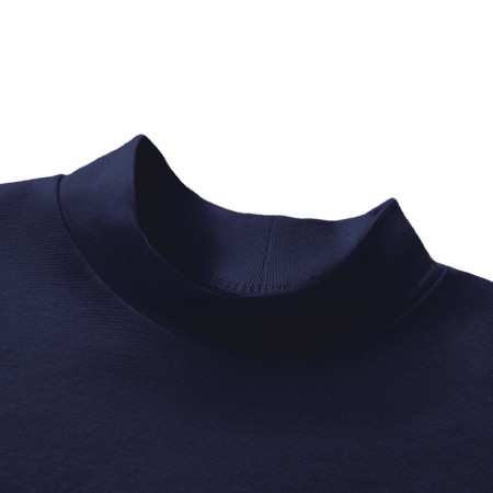 Turtleneck for a boy, dark blue color, height 98 cm-2