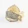 Hair clamp with rhinestones “Be brighter than anyone”, 3.5 x 4.5 x 2.5 cm