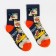 Women's socks, dark blue color, size 23-25