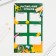 Gift set for graduation "Graduate of elementary school" Notepad Coloring, Lesson schedule and wax crayons 4 pcs