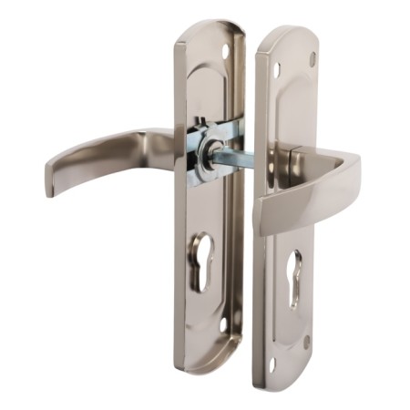 Lockland 002 handles on the bar, m/o 55 mm, color satin nickel-2