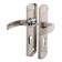 Lockland 002 handles on the bar, m/o 55 mm, color satin nickel