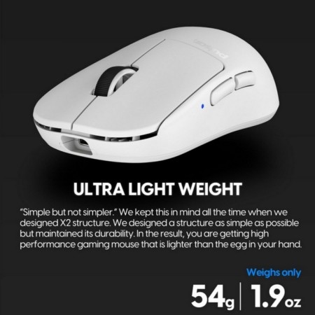 Pulsar X2 H Wireless Size 1 (Mini) White-3