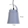 Riton lamp E27 40W gray 15x15x22-122cm