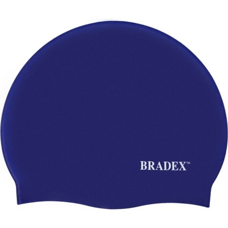 Bradex swimming cap, silicone, dark blue