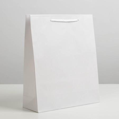 Gift package laminated, packaging, “white”, ml 21 x 25 x 8 cm-2