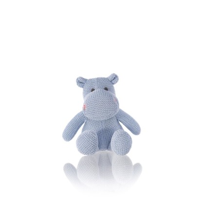 Soft toy Gulliver Hippo Flint, 18 cm