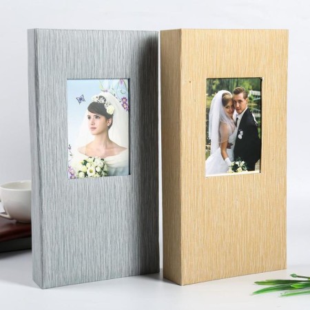 Photo album 300 photos 10x15 cm, frame 9x13 cm "Silver threads" MIX 33x17x5.5 cm-5