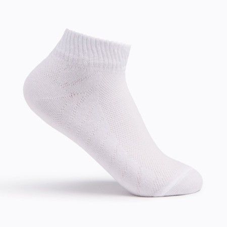 Women's socks, white color, size 25